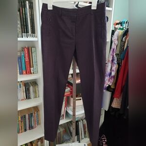 Akris Punto Tapered Career Dress Pants no flaws, like new condition! Deep plum